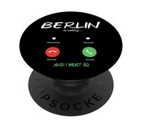Berlin Is Calling And I Must Go Germany Traveling PopSockets Adhesive PopGrip