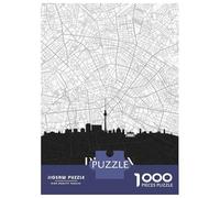 Berlin Jigsaw Puzzle 1000 Pieces, Romantic City Break Scene, Premium Paper Puzzle, Decorative Artwork for Travel Lovers, Birthday Gift, 38x26cm/1000pcs
