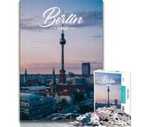 Berlin Jigsaw Puzzles for Adults 1000 Piece,for Educational Game Challenge Toy for Is Ideal As A Gift for The Whole Family 50x75cm