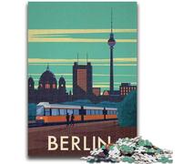 Berlin Jigsaws Puzzles 1000 Pieces for Adults Gifts, Challenging Difficult Deal As Gifts for The Whole Family 1000pcs(50x75cm)