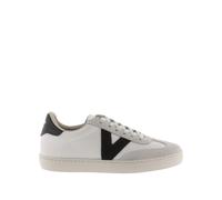 Berlin leather effect and split leather sneakers Victoria Cycliste Noir 42