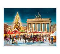 Berlin Limited Edition Richard Sellmer Advent Calendar A3 297 x 420mm glitter