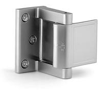 Berlin Modisch Door Lock Reinforcer Privacy Door Latch for in-Swinging Doors Extra High Resistance Home Door Security Lock (Satin Nickel)