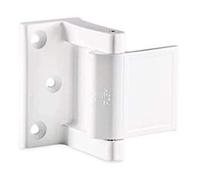 Berlin Modisch Door Lock Reinforcer Privacy Door Latch for in-Swinging Doors Extra High Resistance Home Door Security Lock White Finish