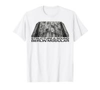 Berlin Modular Techno Structure Sound Brutalist T-Shirt
