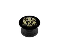 Berlin, Nevada - Gold Rush Mining Ghost Town Coordinates PopSockets Adhesive PopGrip