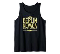 Berlin, Nevada - Gold Rush Mining Ghost Town Coordinates Tank Top