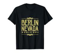 Berlin, Nevada - Gold Rush Mining Ghost Town Coordinates Value Graphic T-Shirt