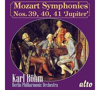 BERLIN PHILHARMONIC - Mozart Symphonies 39. 40. 41 Jupiter - CD - E1398z