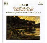 Berlin Philharmonic Quartet – Reger: Clarinet Quintet & String Quartet – NAXOS