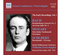 Berlin Po:Furtwangler - BACH / MOZART / SCHUBERT: Orchestral Works