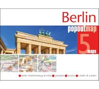 Berlin PopOut Map: Pocket sized, pop up map of Berlin city centre (PopOut Maps)