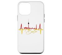 Berlin Skyline German Heartbeat Germany Fan I Love Berlin Case for iPhone 12 mini