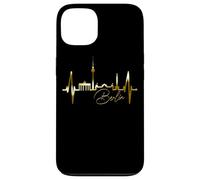 Berlin Skyline German Heartbeat Germany Fan I Love Berlin Case for iPhone 13