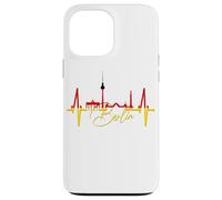 Berlin Skyline German Heartbeat Germany Fan I Love Berlin Case for iPhone 13 Pro Max