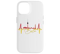 Berlin Skyline German Heartbeat Germany Fan I Love Berlin Case for iPhone 14