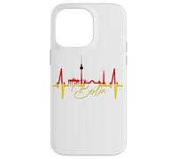 Berlin Skyline German Heartbeat Germany Fan I Love Berlin Case for iPhone 14 Pro Max