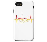 Berlin Skyline German Heartbeat Germany Fan I Love Berlin Case for iPhone SE (2020) / 7/8