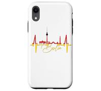 Berlin Skyline German Heartbeat Germany Fan I Love Berlin Case for iPhone XR