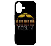 Berlin Skyline Germany Retro Vintage Sunset I Love Berlin Case for iPhone 17