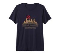 Berlin Skyline Without Airport Premium T-Shirt