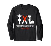 Berlin Tegel Airport TXL Airport Closure Long Sleeve T-Shirt
