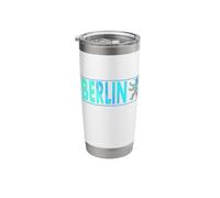 Berlin Tshirt with Berlin Bear Design I Love Berlin Stainless Steel Insulated Tumbler