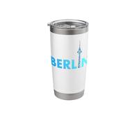 Berlin Tshirt with Berlin Bear Design I Love Berlin Stainless Steel Insulated Tumbler