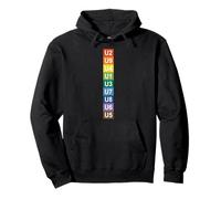 Berlin UBahn Lines Rainbow Souvenir Gift Pullover Hoodie