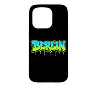 Berlin Urban Graffiti Hip Hop Typography Case for iPhone 15 Pro