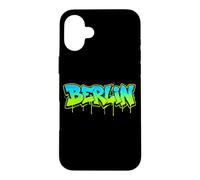 Berlin Urban Graffiti Hip Hop Typography Case for iPhone 16 Plus