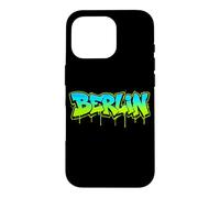 Berlin Urban Graffiti Hip Hop Typography Case for iPhone 16 Pro