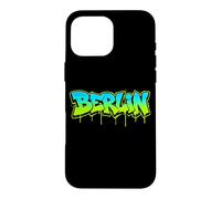 Berlin Urban Graffiti Hip Hop Typography Case for iPhone 16 Pro Max