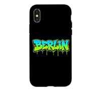 Berlin Urban Graffiti Hip Hop Typography Case for iPhone X/XS