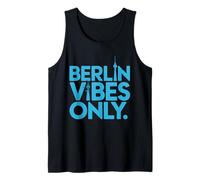Berlin Vibes Only Hauptstadt Cool Spruch Urban Design Tank Top