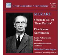 Berlin:Vienna Po:Furtwangler - MOZART: Serenades Nos. 10 and 13, """"""""""""""""""""""""""""""""""""""""""""""""""""""""""""""""""""""""""""""""""""""