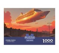 Berlin Wall 1000 Pieces Portable Jigsaw Puzzle Building Age 3+ Cool Collage Effect, Fun Details, Educational, Challenging Puzzle Games 70x50cm/1000pcs