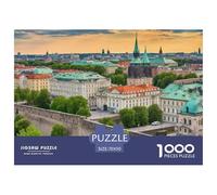 Berlin Wall 1000 Pieces Premium Jigsaw Building for Adults Gifts Quirky, Abstract Design, Fun Details, Educational, Challenging 70x50cm/1000pcs