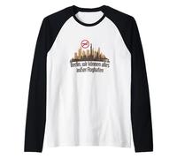 Berlin Without Airport Skyline Raglan Baseball Tee