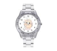Berlin Zoo and Hedgehog Business Men's Wrist Watches Alloy Analogue Quartz Watch Fashion Accessories