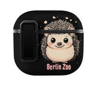 Berlin Zoo And Hedgehog Headphone & Earphone Cases Compatible with Airpod 4 Scratch-Resistant PC Protective Cover with Secure Buckle