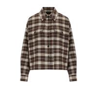 MAX MARA WEEKEND BERLINA CHECK BROWN SHIRT 38