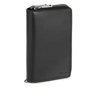 Berliner Bags Premium Wallet Dallas L Large Leather Wallet with RFID Protection for Men - Black