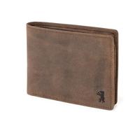 Berliner Bags Vintage Peter Wallet Leather Wallet with TÜV Approved RFID Protection for Men, espresso, standard size, Classic