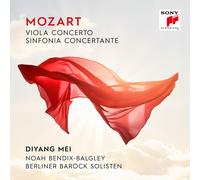 Berliner Barock Solisten, Diyang Mei & Noah Mozart: Viola Concerto & Sinfo (CD)