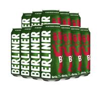 Berliner German Pilsner Beer 500ml Cans Case of 12 Crisp German Lager 5.0% ABV Refreshing Craft Lager Beer Alcohol Gift Set for Men Birthday Father’s Day