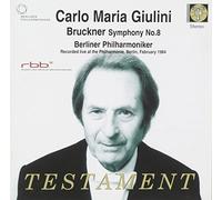 Berliner Philharmoni - Giulini Dirige Bruckner Sinfonia N.8