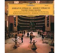 Berliner Philharmoniker - 2530 027 Josef & Johann Strauss Walzer Polkas Marsche BPO Karajan LP