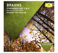 Berliner Philharmoniker Herbert Karajan - Brahms: Symphonies Nos.2 & 4 (Virtuoso series)