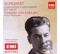 Berliner Philharmoniker, Herbert Von Karajan - Schubert: Symphonies 8 'Unfinished' & 9 'Great'